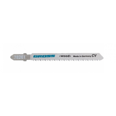 Пилка для лобзика 100 мм Gross 3102-T101BR 78261